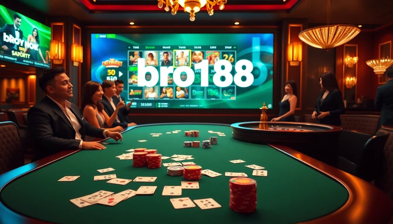 Experience high-stakes gaming at Bro138, featuring exciting slots and a vibrant casino atmosphere.