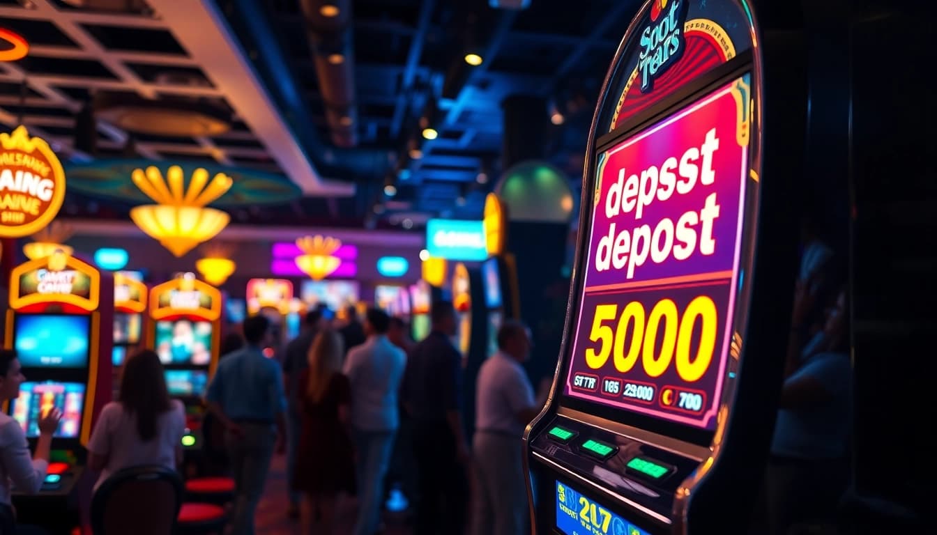 Menangkan hadiah besar dengan Slot deposit 5000 di mesin slot yang penuh warna ini!