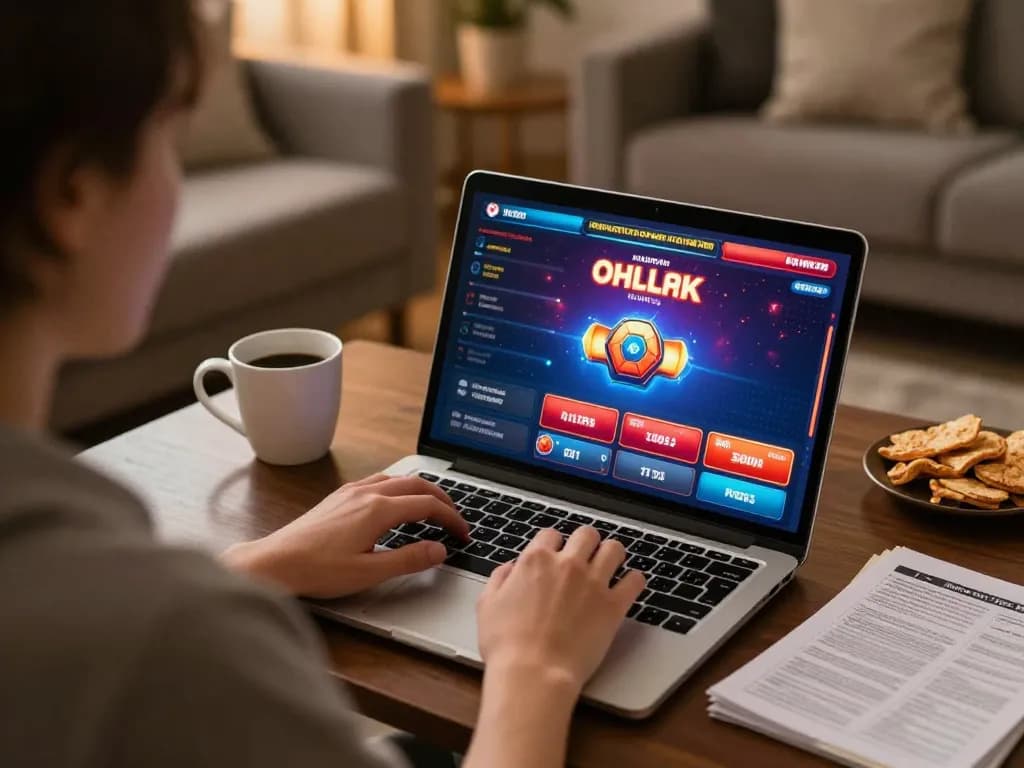 Engaging gameplay on Canadian online casinos with a warm home atmosphere and strategic notes