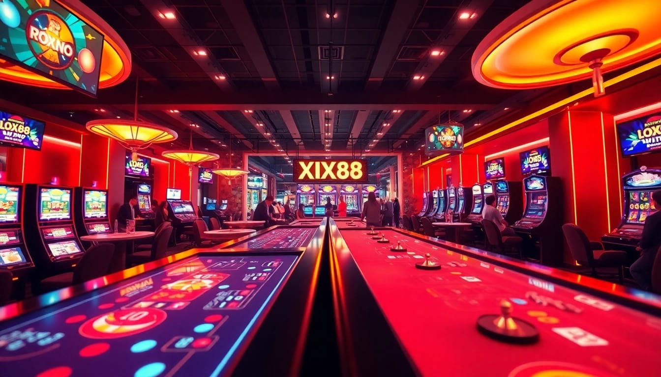 Experience the thrilling atmosphere of XX88's online gambling environment with engaging live games and promotions.