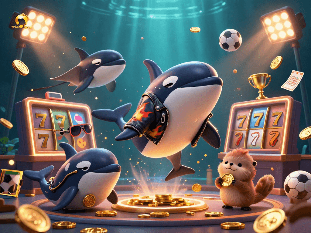 Experience fun and winning moments at toto slot macau with vibrant 3D casino-themed illustration.