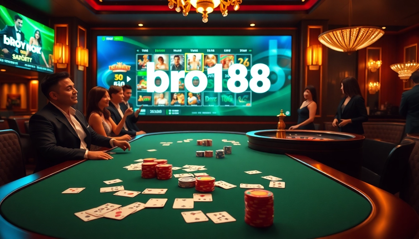Experience high-stakes gaming at Bro138, featuring exciting slots and a vibrant casino atmosphere.