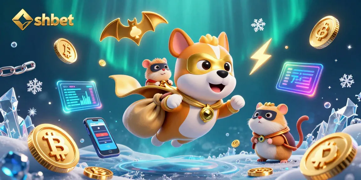 Experience thrilling action with shbet in this vibrant, casino-themed 3D illustration.