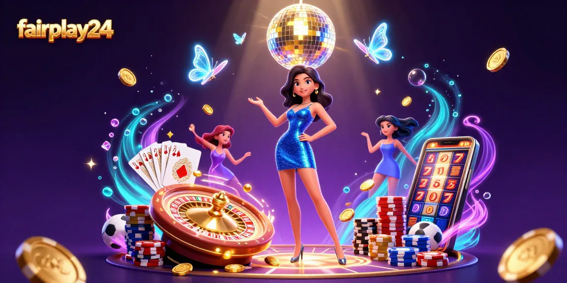 Experience fairplay24 sports and casino thrills as glamorous gaming unfolds with vibrant colors and excitement.