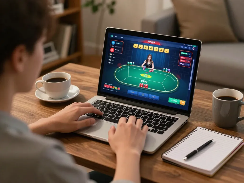 Enjoying online casino gameplay at home with TG88, the reliable betting platform for responsible gamblers.