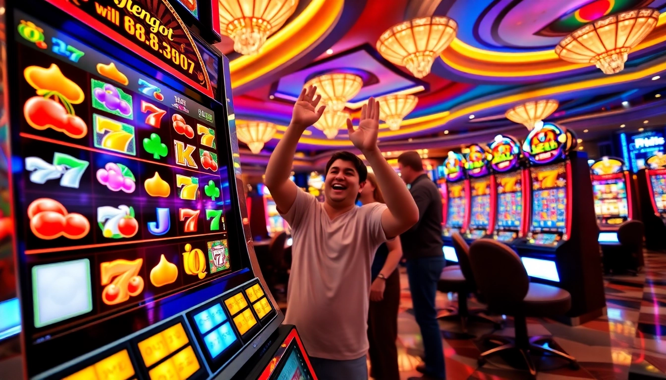 Dapatkan slot maxwin di mesin slot dengan pemain yang bersemangat meraih kemenangan.