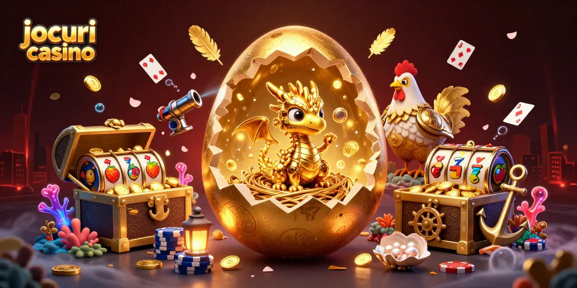 Experimentează jocuri casino cu un dragon din aur și păcănele fascinante.