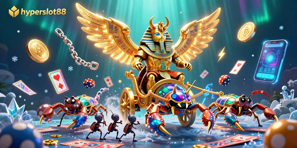 Experience real-time lottery excitement at hyperslot88 with dynamic characters and vibrant elements
