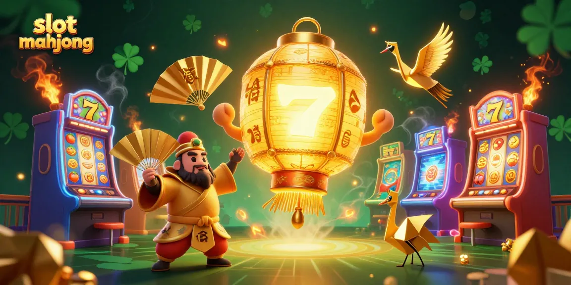 Experience the excitement of slot mahjong with vibrant casino characters and dynamic elements illustrating gaming fun.