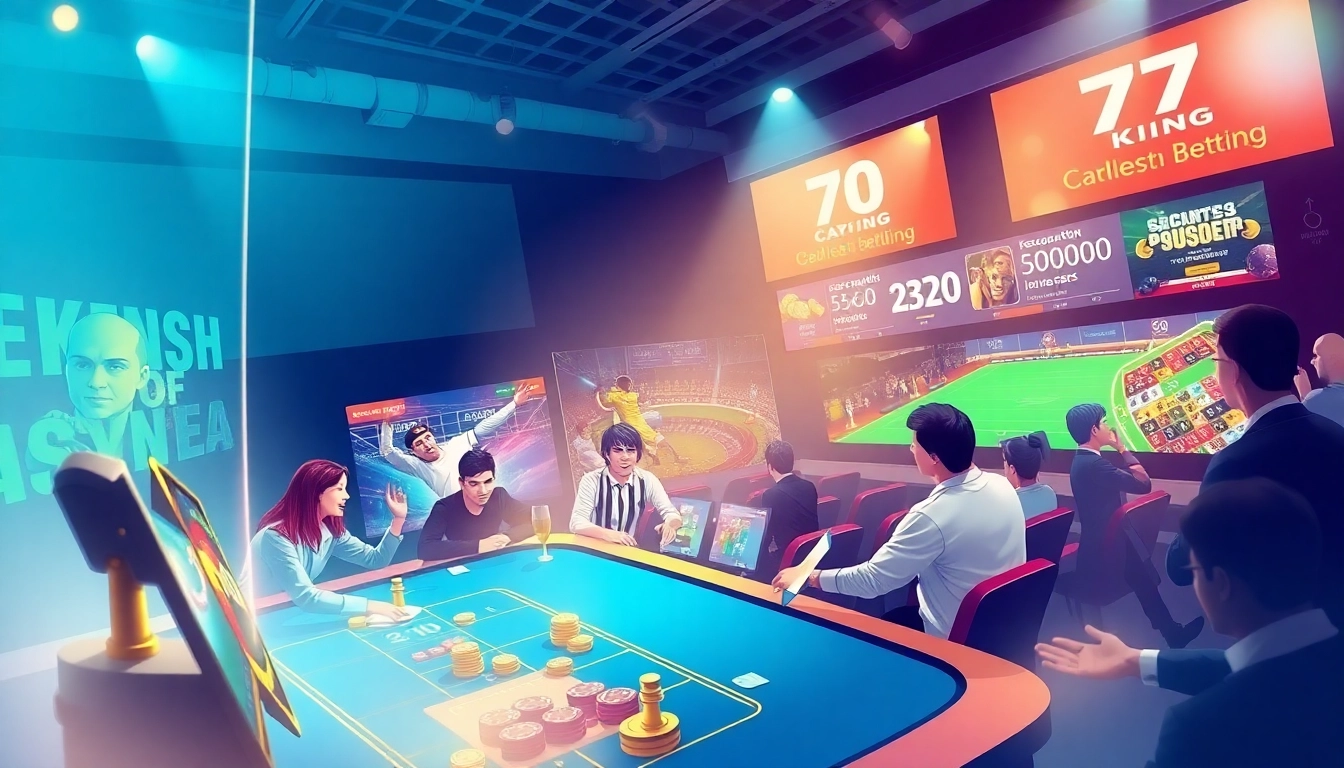 Dynamic online betting experience at 79king, showcasing sports and casino excitement.
