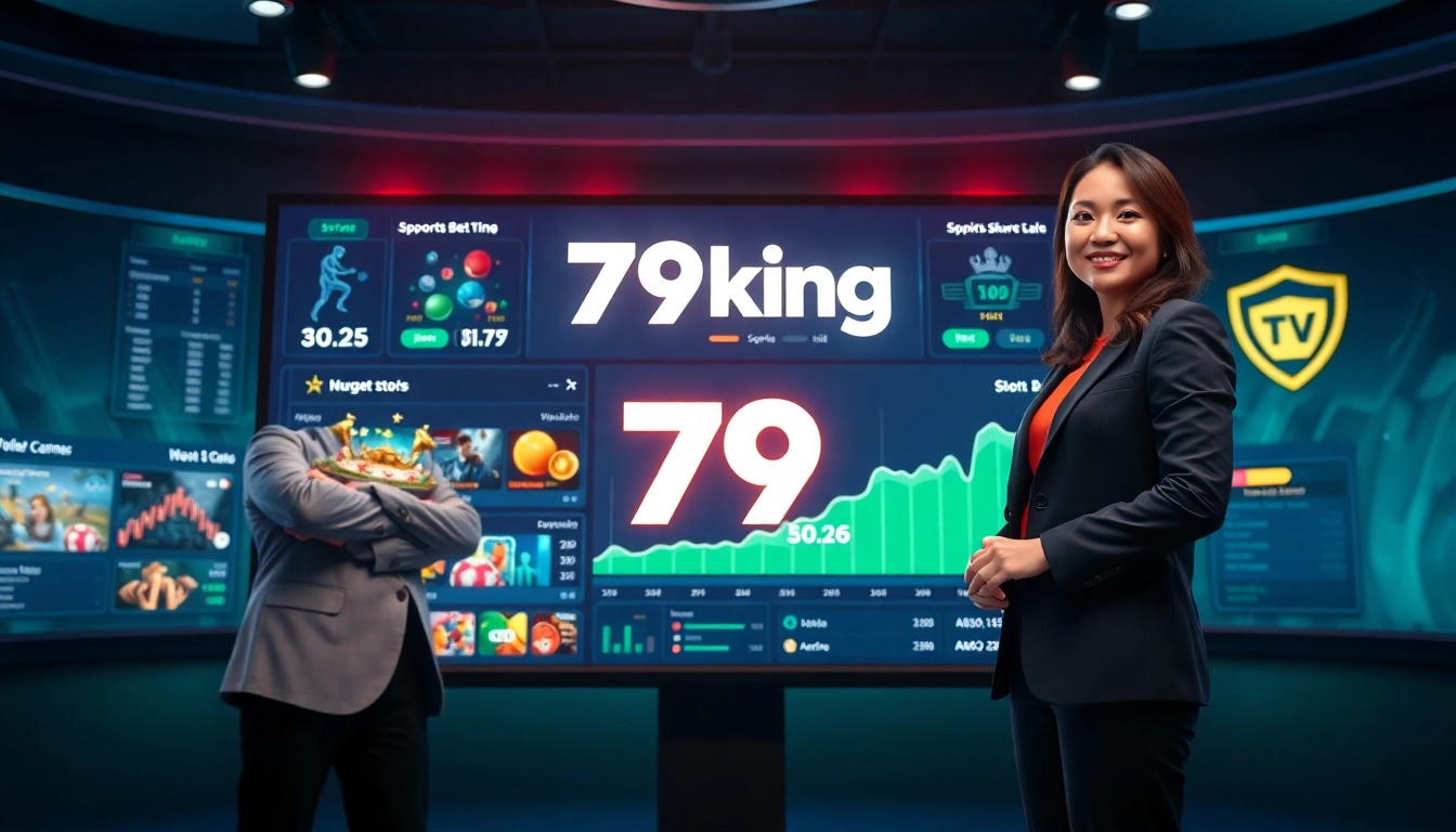 79king online gambling platform banner with live odds and secure betting visuals