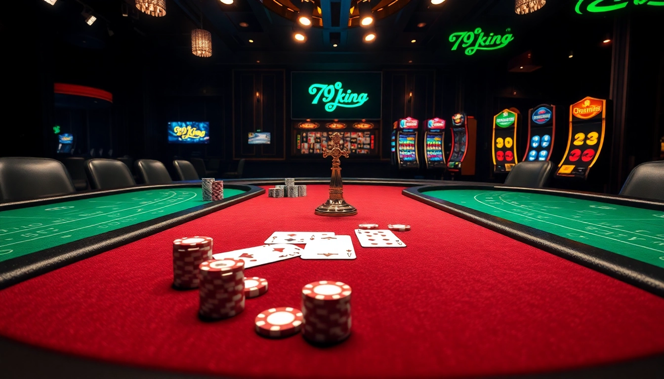 Experience thrilling betting action at 79king with premium poker tables, roulette wheels, and slot machines.