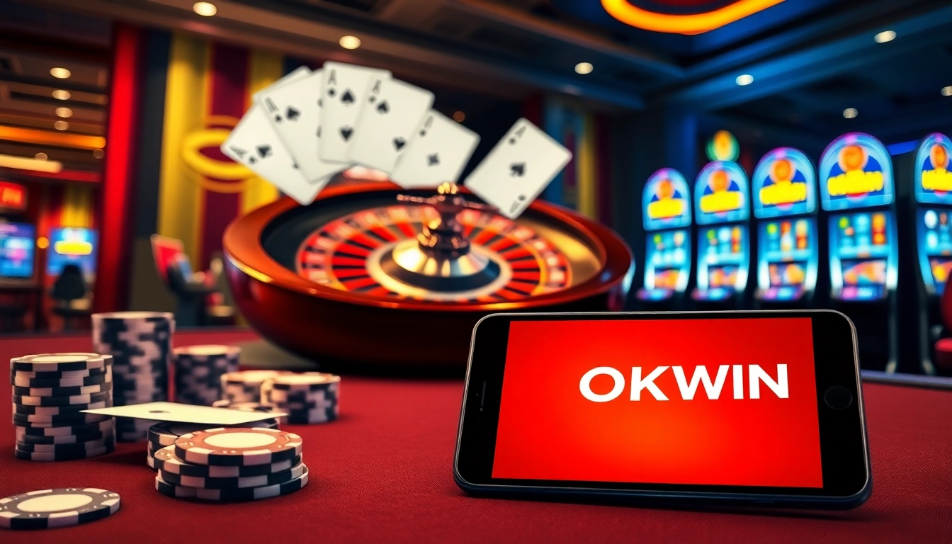 Experience thrilling gameplay at https://okwin.blog/ with vibrant casino visuals and engaging gaming elements.