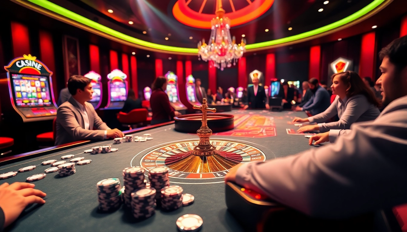 Experience the thrill of gaming at https://789club.quest/ with vibrant casino action featuring tables, cards, and chips.