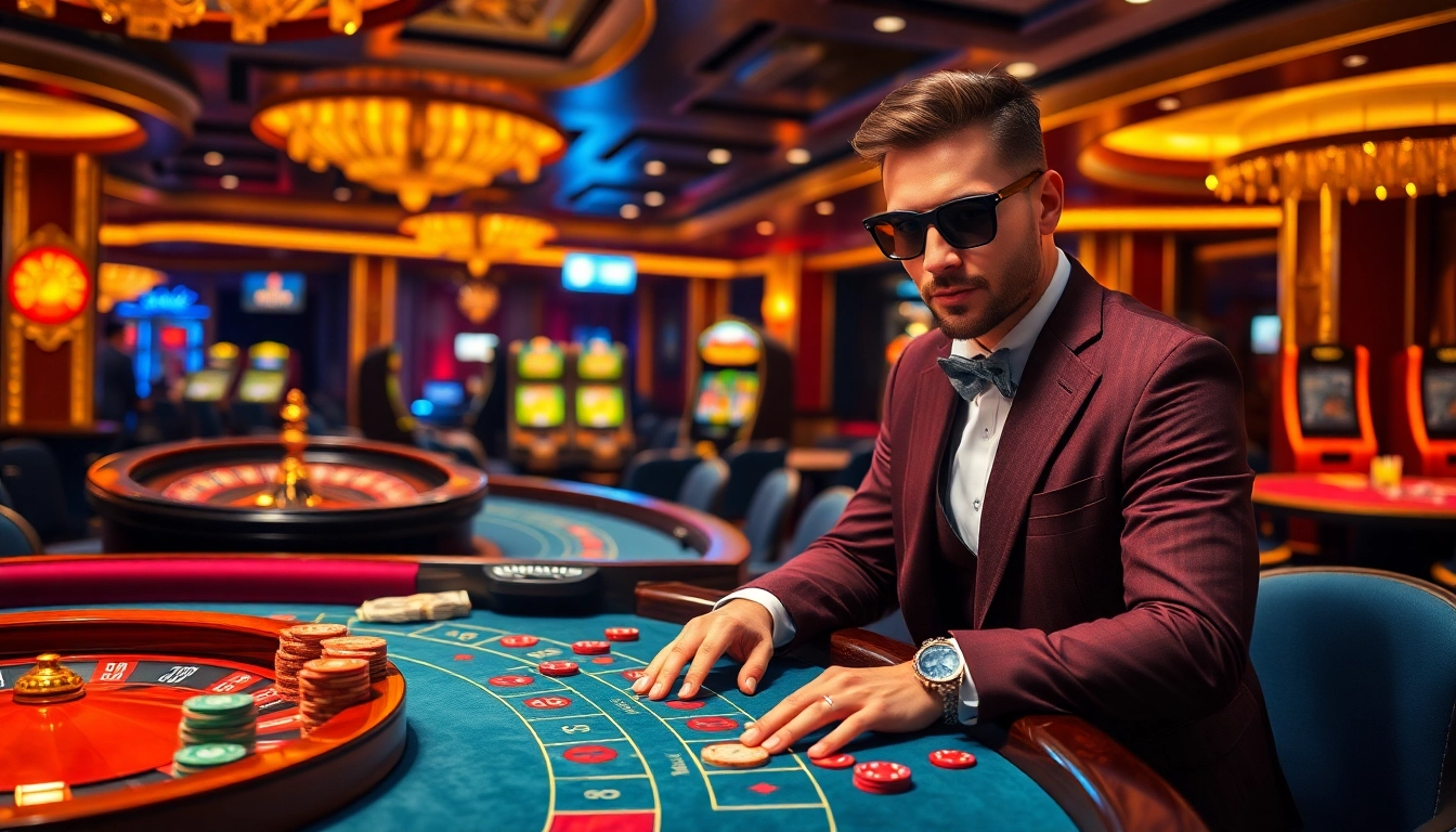 Experience thrilling gameplay at https://kk55.blue/ casino with vibrant tables and exciting action.