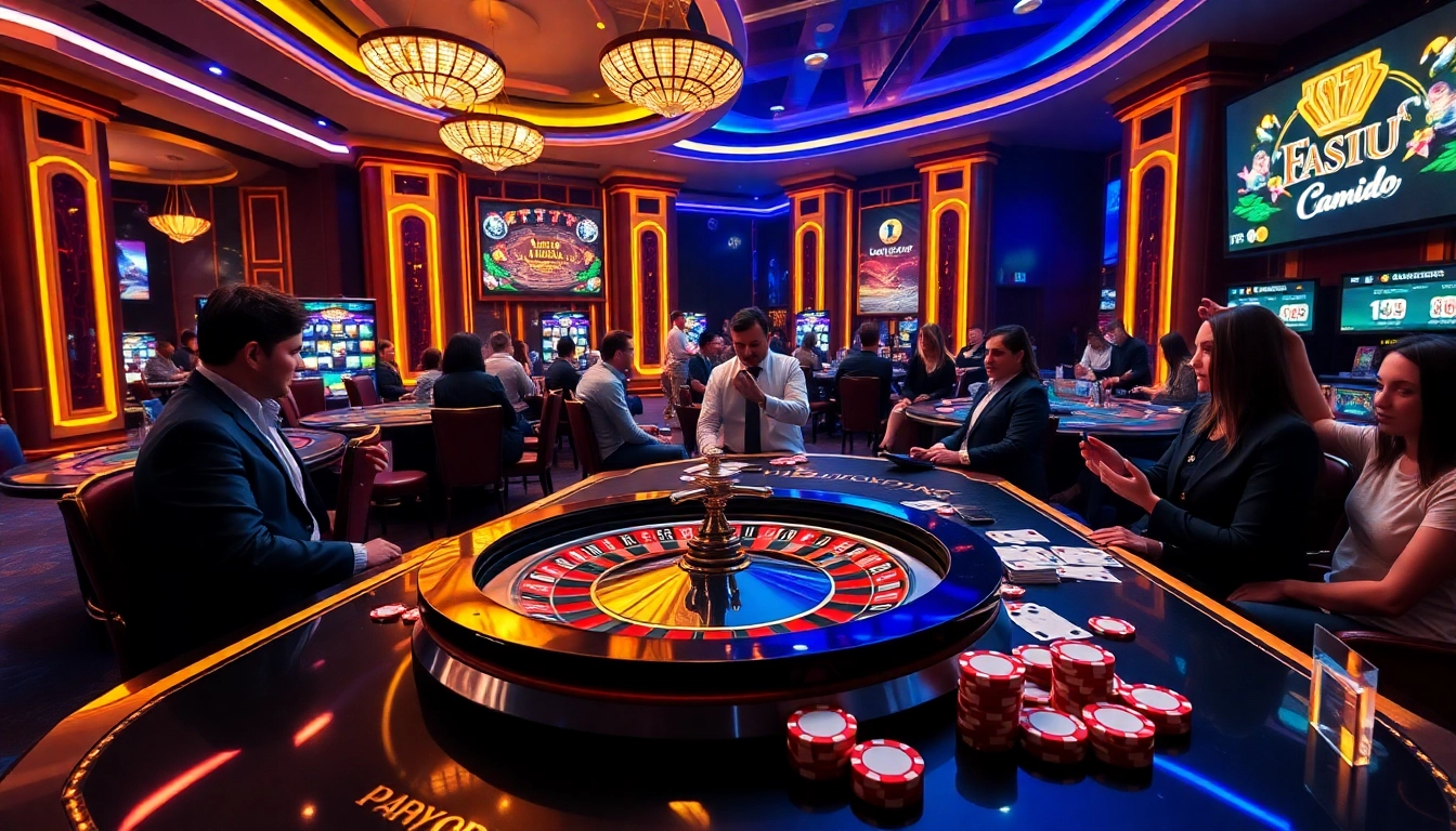Experience online excitement at https://789club.quest/ with vibrant casino elements, poker chips, and roulette wheel action.